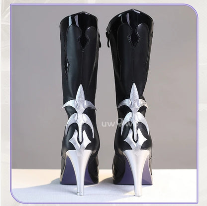 UWOWO Hysilens Shoes Game Honkai Star Rail Hysilens Cosplay Shoes 35-42 Halloween Shoes
