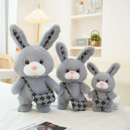 Rabbit Plush Toy Cartoon Stuffed Animal Toy and Hobby Plush Pillow Bed Sofa Back Cushion Kawaii Room Decor Kids Birthday Gift