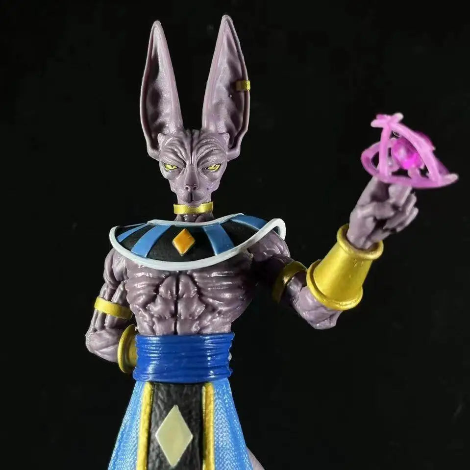 30cm Dragon Ball Z Figures Super God of Destruction Beerus Action Figures Collection Decoration Model Statue Toys Birthday Gift