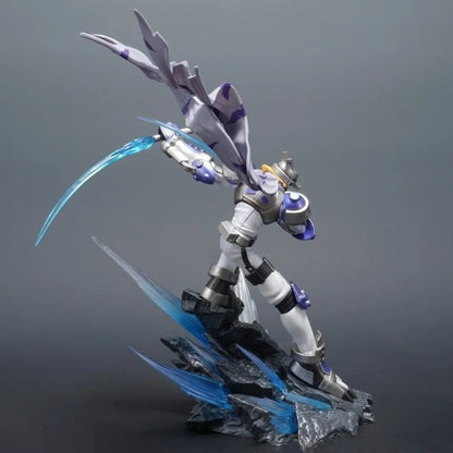22cm Anime Digimon Adventure Wolfmon PVC Action Figure Desktop Ornament Model Toy Gift - With Box