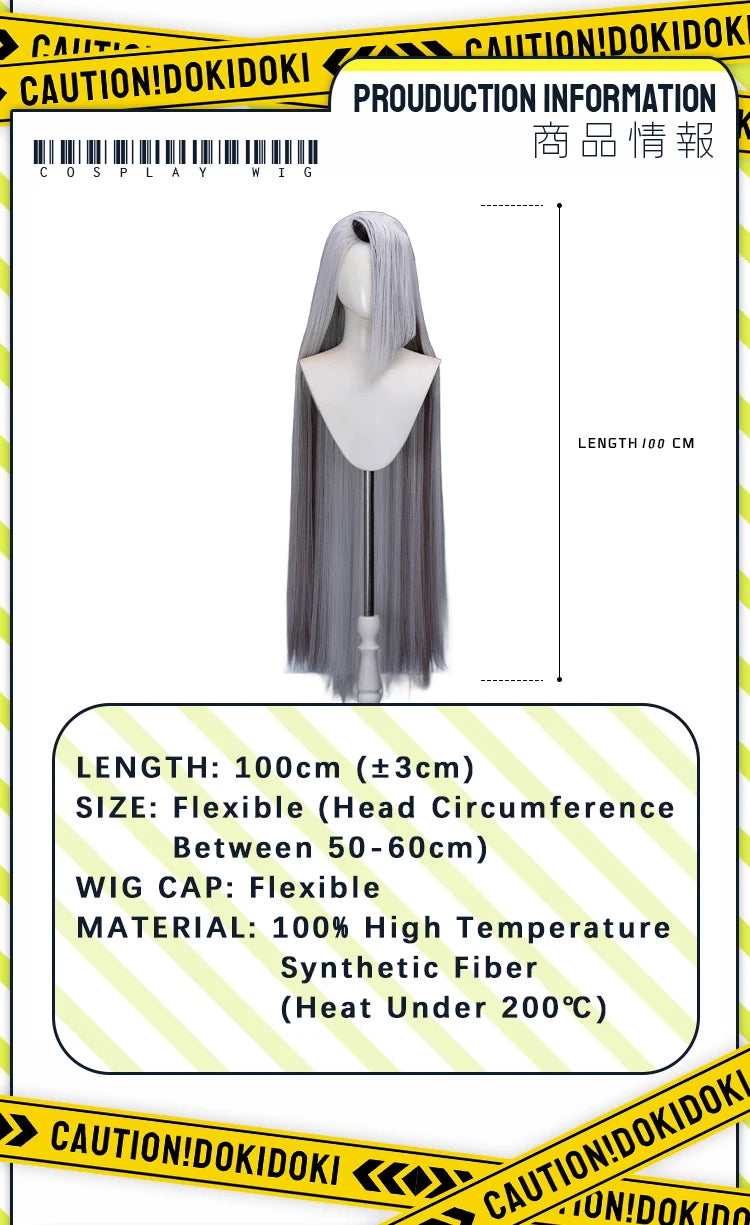 IN STOCK Vaggie Cherry Boom Lillth Morningstar Wig Anime DokiDoki 100cm Long Hair Lillth Cosplay Pre Crimped Wig Free Cap