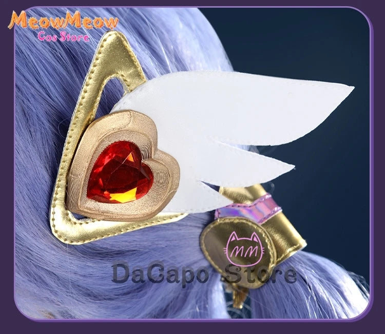 DokiWatch Kiriko Cosplay Set Polyester Overwatch 2
