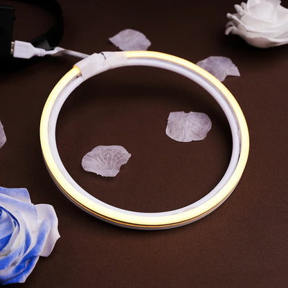 iCoser Arknights Exusiai The New Covenant Cosplay Costume Wig Uniform Luminous Headwear Halloween Party for Women Girls Carnival