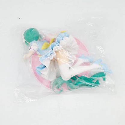 20cm/7.87in Hatsune Miku Anime Figure Kawaii Fairy Tales Miku Action Figure Lollipop Girl Figurine PVC Collection Model Doll Toy