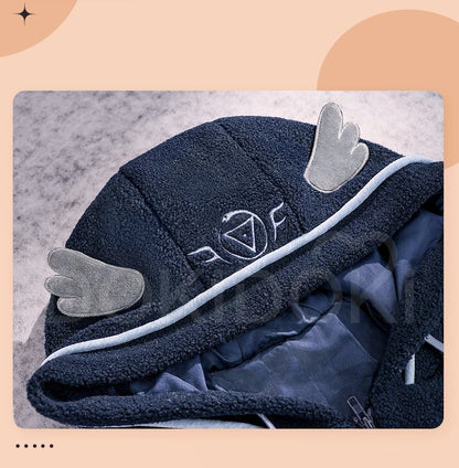 Naib Subedar Eli Clark Cosplay Costume Game Identity V DokiDoki-SR Men Daily Plush Warm Coat Naib Subedar Halloween Cosplay