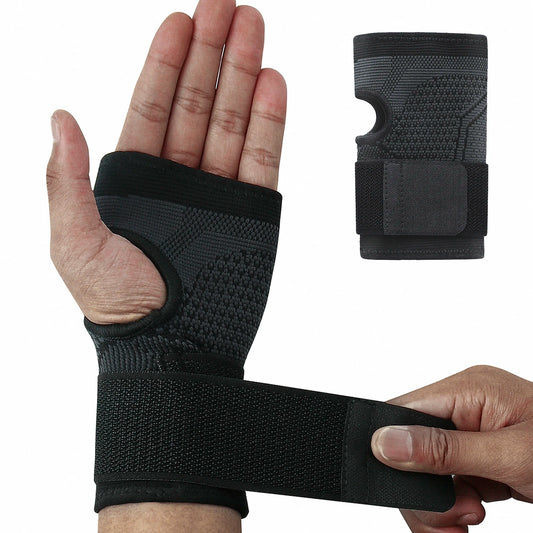 1pc /2pc Wrist Protector Wrist Protector Wrist Support, Wrist Protector Strap, Compression Gloves For Carpal Tunnel China Manu