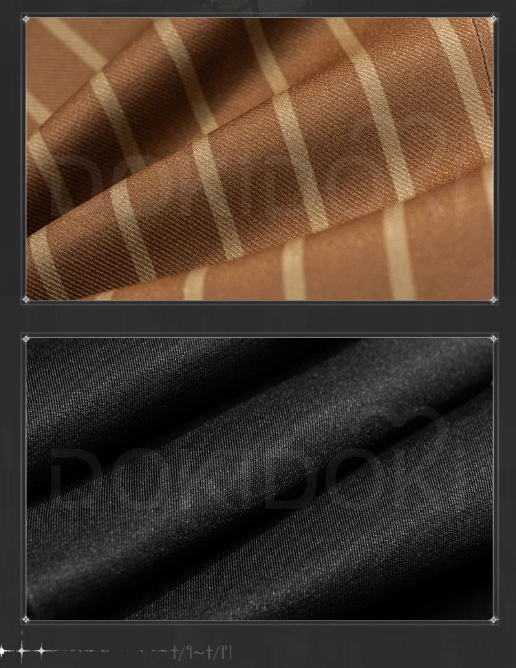 IN STOCK Klein Moretti Cosplay Costume Anime Lord of the Mysteries DokiDoki-SR Men Black Suit Klein Moretti Cosplay Hat