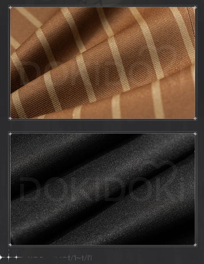 IN STOCK Klein Moretti Cosplay Costume Anime Lord of the Mysteries DokiDoki-SR Men Black Suit Klein Moretti Cosplay Hat