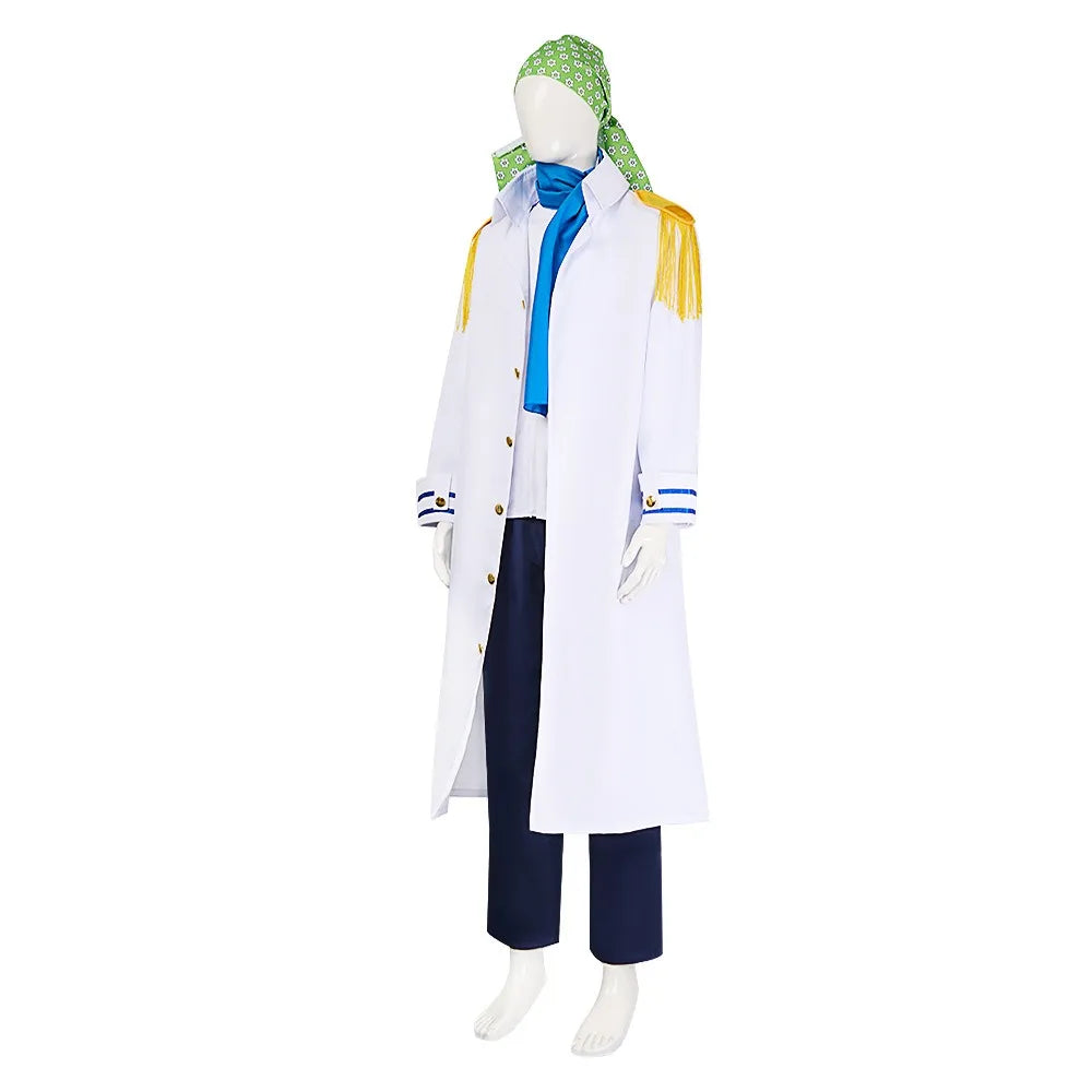 One Piece Koby Cosplay Costume Adult Polyester Uniform