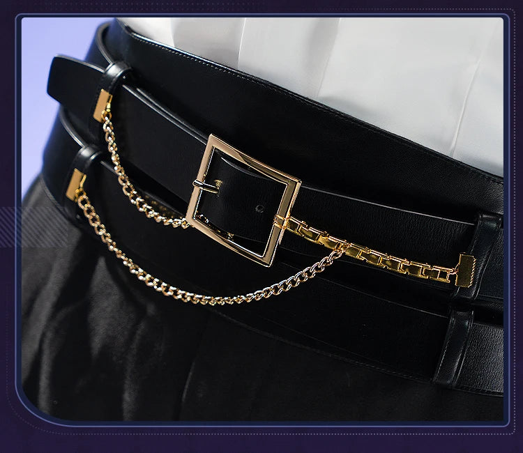 IN STOCK Rafayel Cosplay Costume Game Love and Deepspace【S-3XL】DokiDoki-SR White Sand Phantom Qiyu Rafayel Plus Size