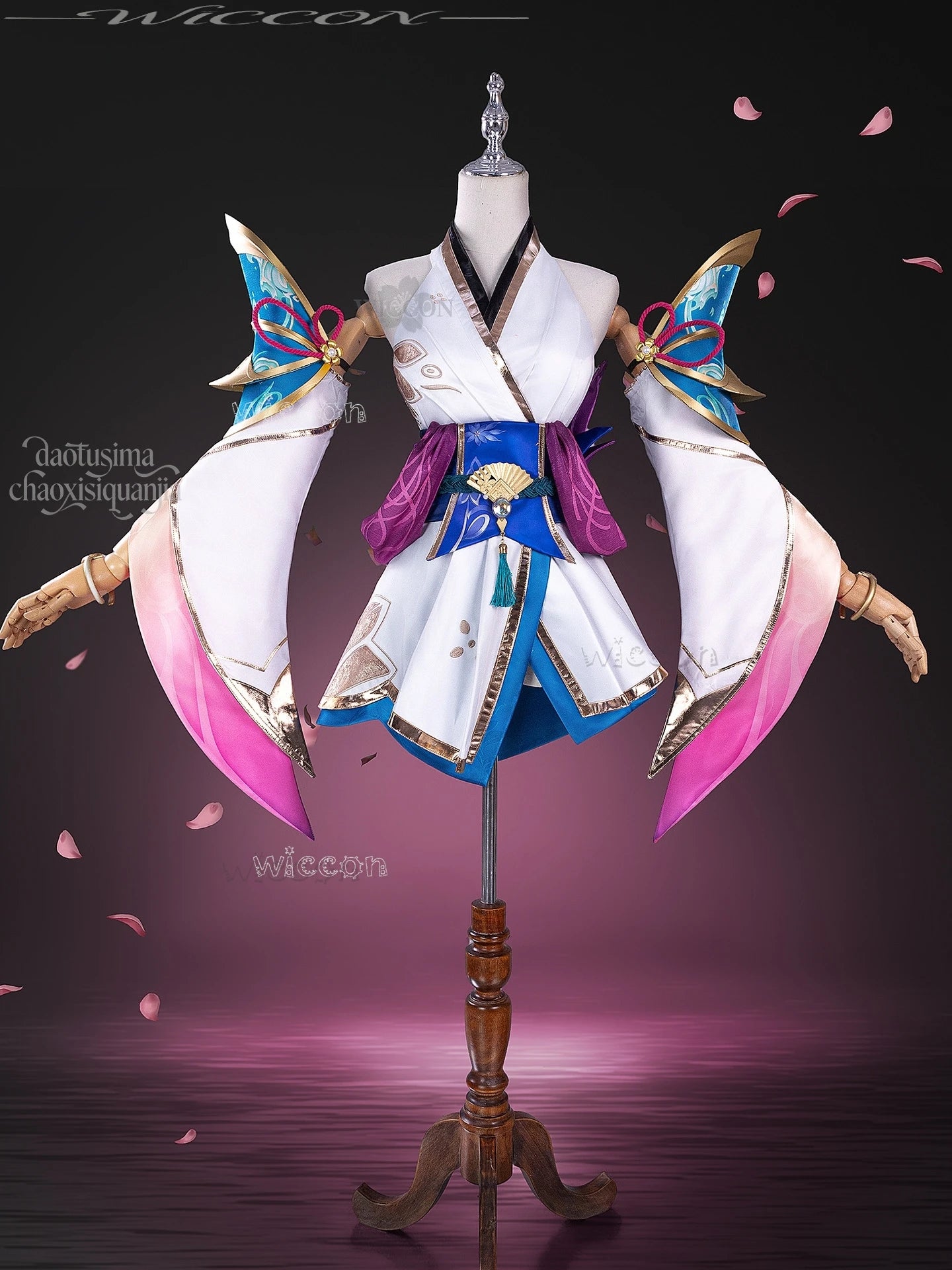 Leagguuee Anime Spirit Blossom Luuxx Costume Polyester Set