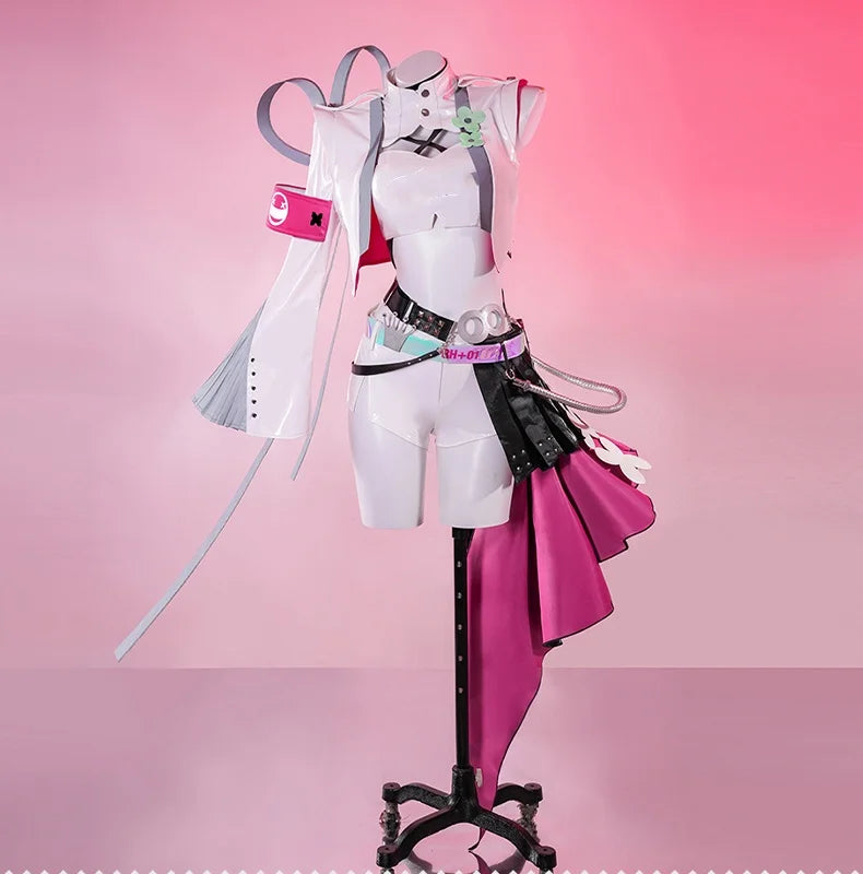 UWOWO Collab Series: V Singerr 2025 Racing Ver Cosplay Costume Summer Dress Halloween Costume