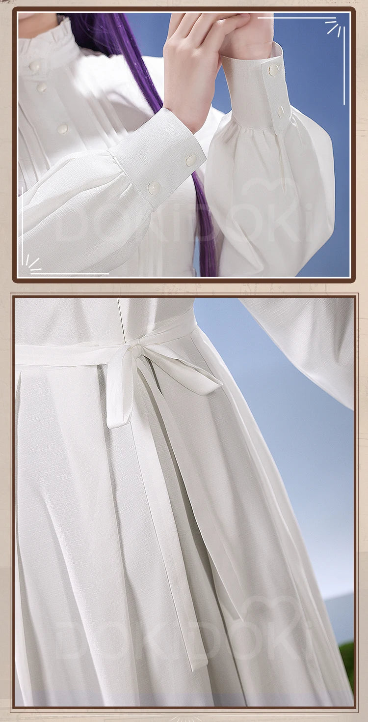 IN STOCK Fern Cosplay Costume Anime Frieren: Beyond Journey's End Cosplay DokiDoki-SR Women Costume Fern Cosplay Christmas