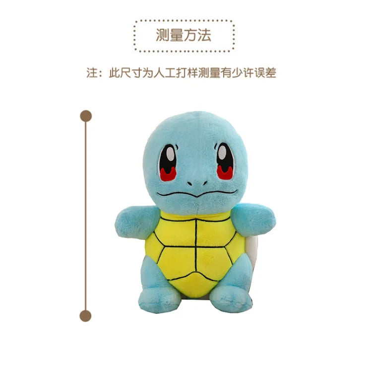 35-60CM Big Size Pokemon Charmander Plushies Squirtle Cartoon Anime Peluche Ornament Comfortable Soft Doll Children Toy Gift