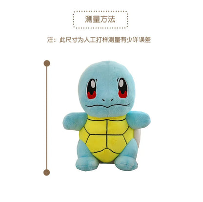 35-60CM Big Size Pokemon Charmander Plushies Squirtle Cartoon Anime Peluche Ornament Comfortable Soft Doll Children Toy Gift