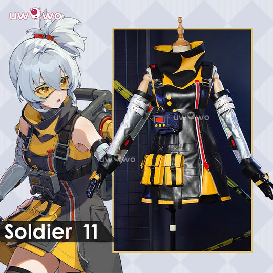 UWOWO Soldier 11 Cosplay Collab Series: Game Zenless Zone Zero/ZZZ Soldier 11 Cosplay Costume