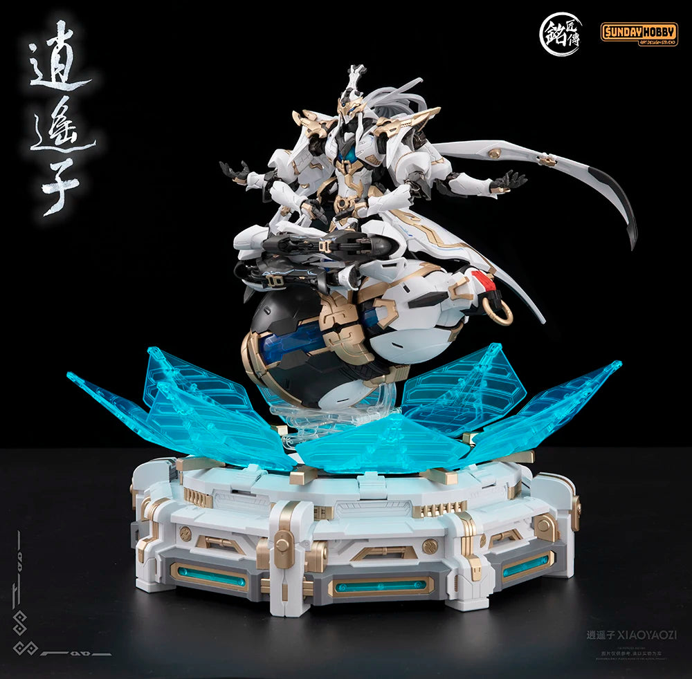In Stock MJZ Model XIAO YAO ZI Toy XIAOYAOZI Assembly Model Kit Alloy Skeleton Action Figure Mecha Robot Gifts
