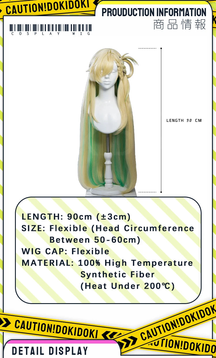 IN STOCK Lucilla Mornye Lynae Sigrika Phrolova Lupa Qiuyuan CHISA Buling Wig Game Wuthering Waves DokiDoki Women Free Wig Cap