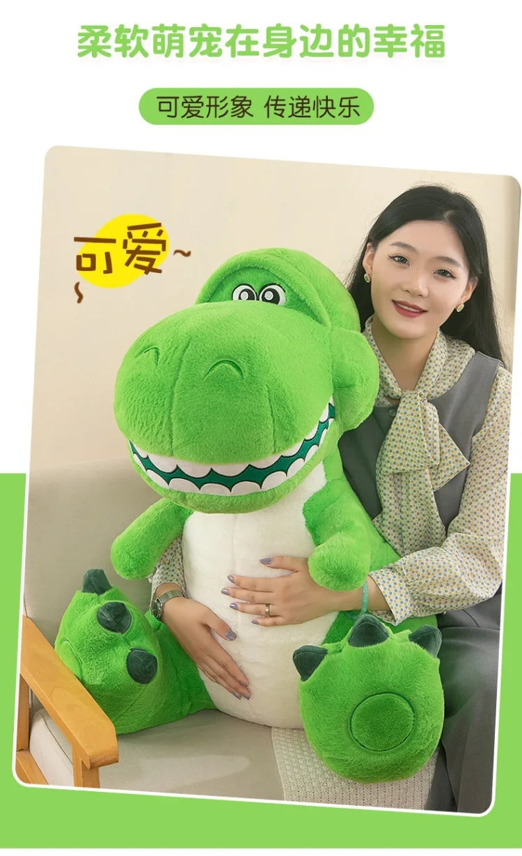 35/50/80cm Disney Toy Story Rex Plush Toys Dinosaur Animals Dolls Anime Cartoon Plushie Kawaii Pillow Soft Gift for Children