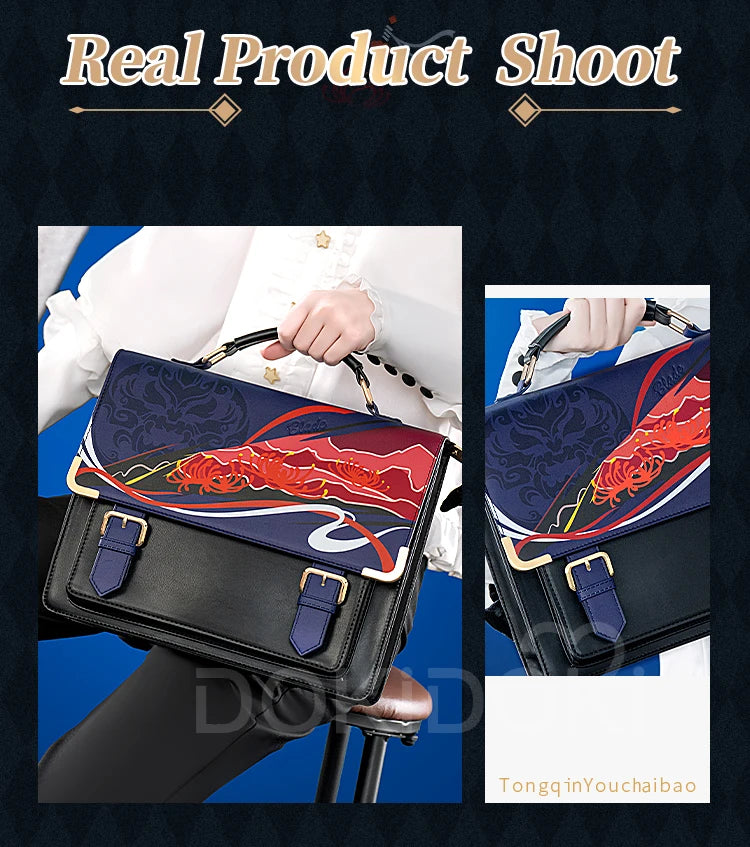 IN STOCK Firefly Dan Heng IL Blade Doujin Bag Game Honkai: Star Rail DokiDoki Cosplay Props School Bag Halloween