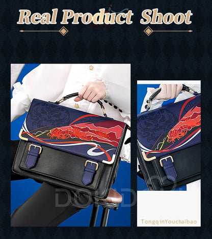 IN STOCK Firefly Dan Heng IL Blade Doujin Bag Game Honkai: Star Rail DokiDoki Cosplay Props School Bag Halloween