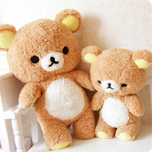 60/80cm Big Size Rilakkuma Plush Toy Kawaii Relax Bear Stuffed Dolls Animals Teddy Bear Peluche Cushion Xmas Gift For Kids