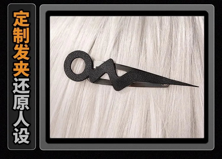 Zenless Zone Zero Yixuan Cosplay Costume Wig Uniform Headwear Rings Yunkui Summit Halloween Party for Women Girls Carnival Props