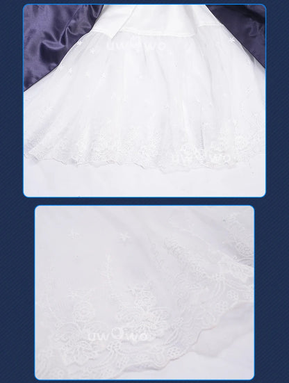 IN STOCK UWOWO Cheshire Cosplay Game Azurr Lanee Cheshire Default Cosplay Costume New outfit Halloween Costume