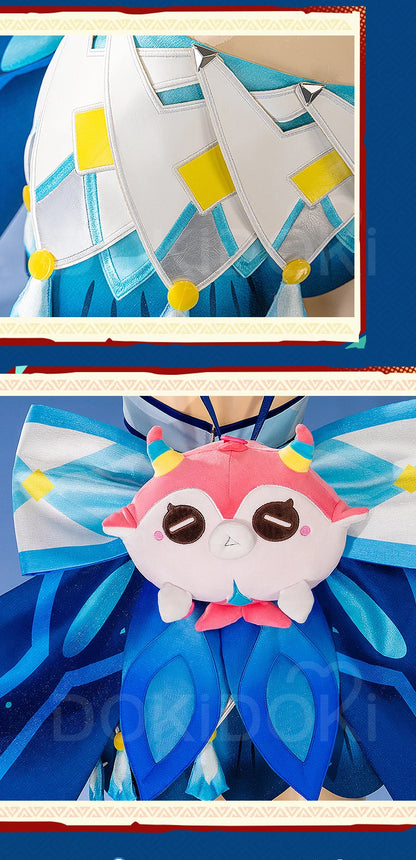 IN STOCK Mualani Cosplay Costume Game Genshin Impact【S-3XL】DokiDoki-SR Natlan Mualani Metal Luminous Vision Plus Size