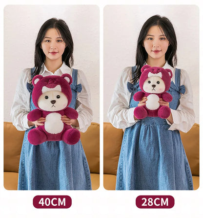 65cm Kawaii Little Bear Plush Doll Cute Soft Anime Lina Bear Plush Doll Cartoon Valentine's Day Birthday Gift Children's Holiday