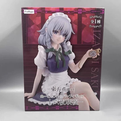 Bandai Touhou Project Noodle Stopper PVC Model Figures - Izayoi Sakuya