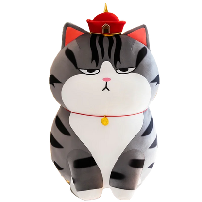 35-75cm Big Toy The Emperor Cat Plush toy Sleepy Cat Lazy  Eyes Cat Sleeping Throw Pollow Swag Toys for boy Birthday