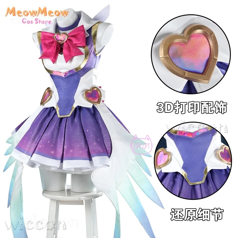 DokiWatch Kiriko Cosplay Set Polyester Overwatch 2