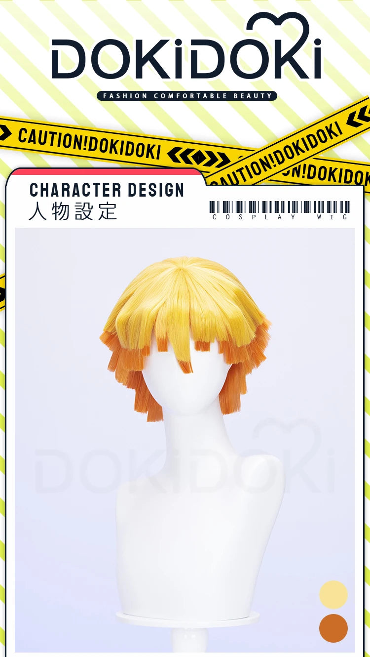 IN STOCK Tanjirouu Nezukoo Zenitsuu Mitsurii Shinobu Akazaa Wig Cosplay AnimeDokiDoki Women Tamayoo Hairpin Demon Free Wig Cap