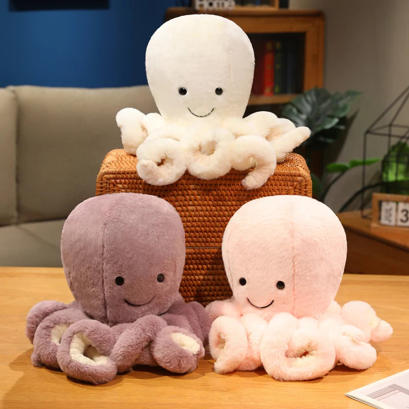 30cm Cute Octopus Plush pillow Toy Octopus Whale Dolls soft Stuffed Toys Plush Sea Animal Toys For Children Xmas Gift