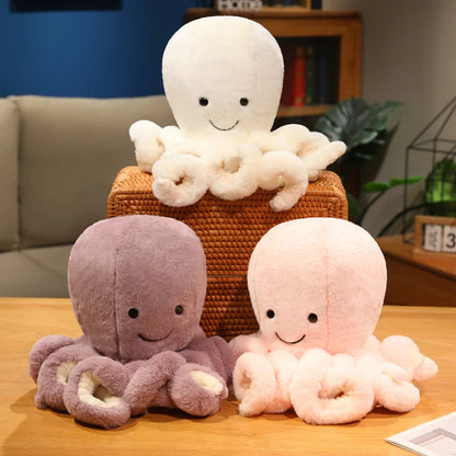 30cm Cute Octopus Plush pillow Toy Octopus Whale Dolls soft Stuffed Toys Plush Sea Animal Toys For Children Xmas Gift