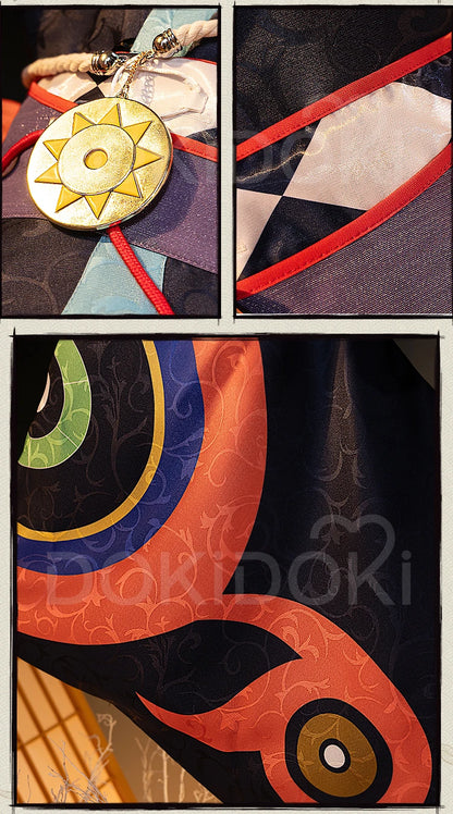 IN STOCK Kusuriuri Cosplay Costume Anime Mononoke【S-3XL】DokiDoki-R Men Kimono Costume Kusuriuri Cosplay Halloween