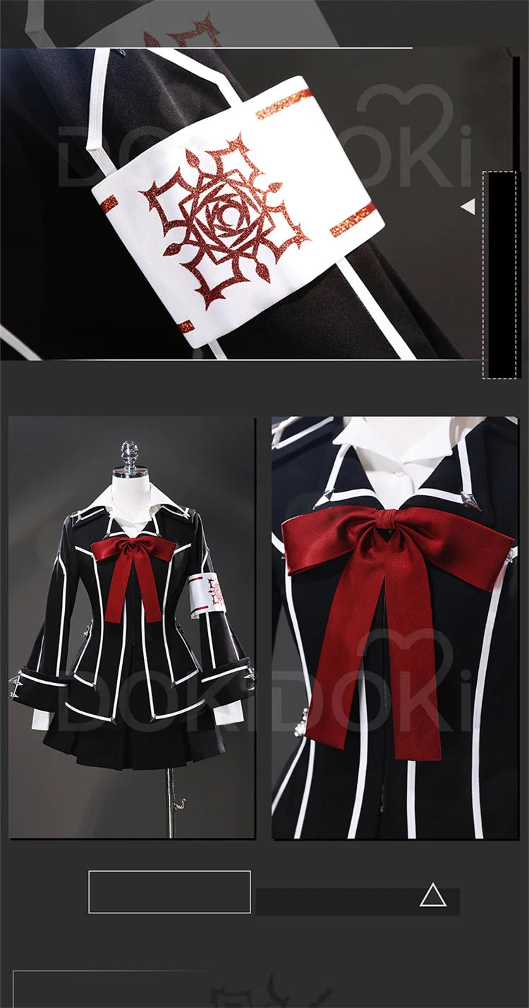 Clan Kaname Yuki Cross Cosplay Anime Vampire Knight DokiDoki-R Uniform Souen Ruka Zero Kiryu Cosplay