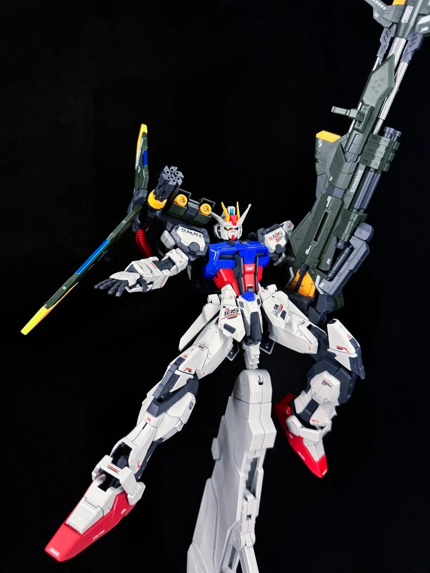 Bandai WUJI Model Launcher Strike MG ATH-002 1/100 ABS