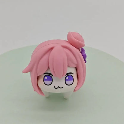 Mobile Games Anime NIKKE：The Goddess of Victory mini Figurine cute Doro Action Figure Q Version PVC Model Toy Birthday Doll Gift