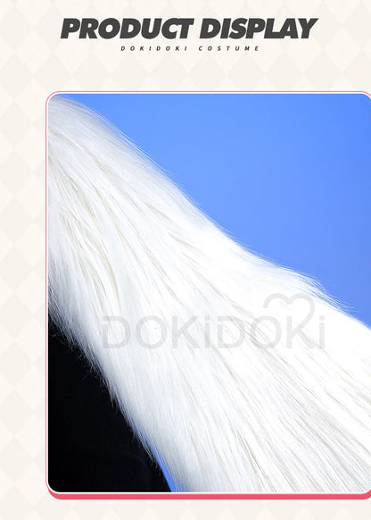 Seth Ellen Joe Hoshimi MiyabI Ju Fufu Von Lycaon Tail Ears Cosplay Props Game Zenless Zone Zero DokiDoki 125cm Tail Halloween