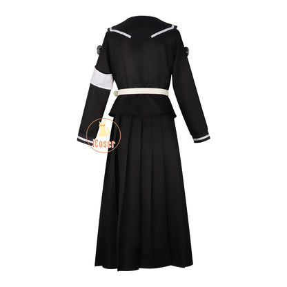iCoser The Hundred Line Hiruko Shizuhara Cosplay Costume Wig Battle Uniform Last Defense Academy Halloween Party for Women Girls