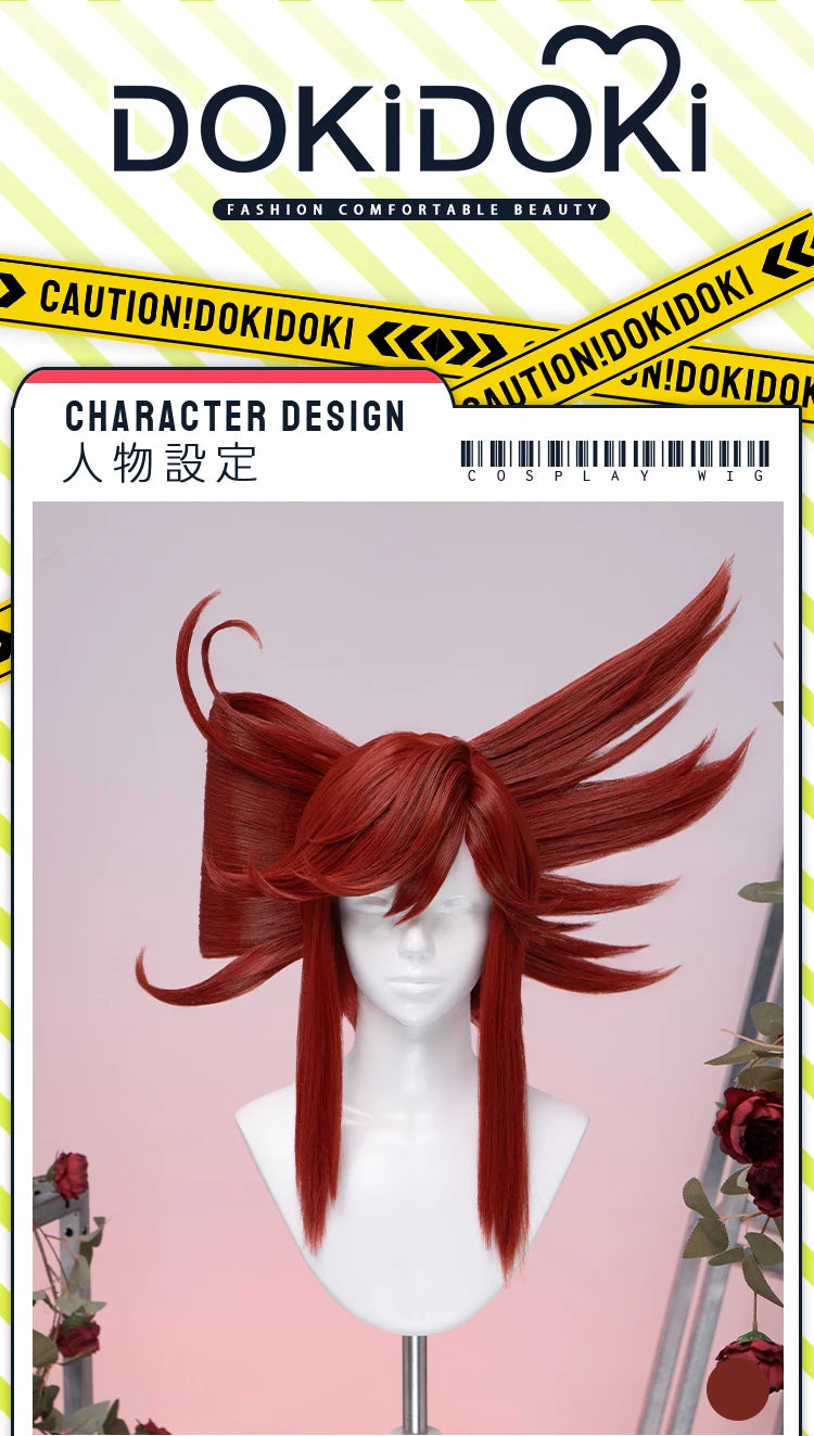 Tamsy Amo Riyo Wig Anime Gachiakuta DokiDoki Men 100cm Long Hair Amo Empool Caines Tamsy Cosplay Heat Resistant Wig Free Cap