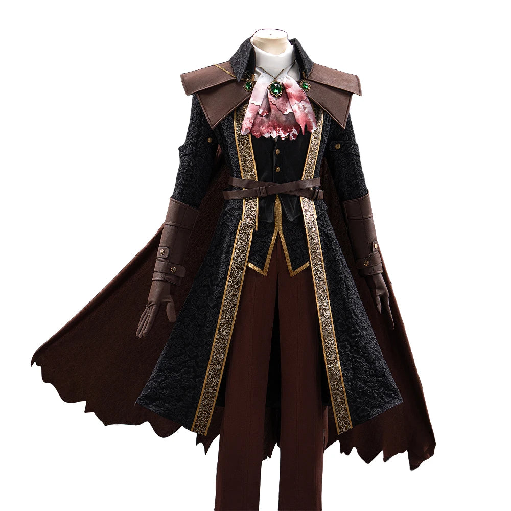 IN STOCK Lady Maria Cosplay Costume Game Bloodborne【S-2XL】DokiDoki-R Women Halloween Costume Hat Plus Size