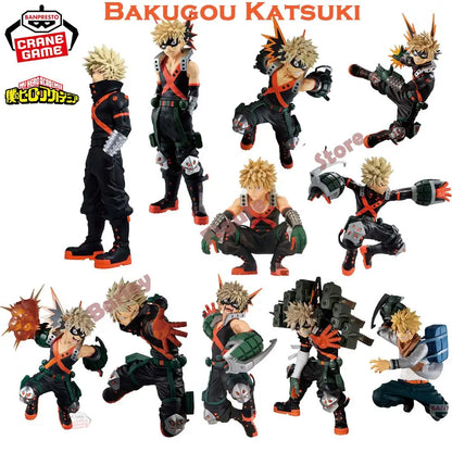Bandai Banpresto My Hero Academia Bakugou Katsuki 10-24cm PVC Model