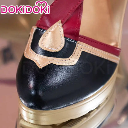 Sandrone Nefer Ineffa Aino Cosplay Shoes Game Genshin Impact DokiDoki Women Boots Aino Yellow Slippers Ineffa Cosplay Shoes