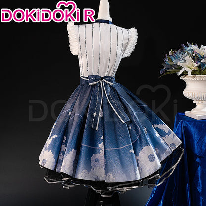 IN STOCK Nikki Cosplay Costume Game Infinity Nikki【S-3XL】DokiDoki-R Women Cute Lolita Dress Floral Memory Plus Size