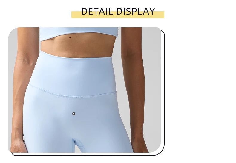 High Waist Naked Feeling Leggings for Women – Fitness Running Yoga Gym and Casual Workout Tight Pants