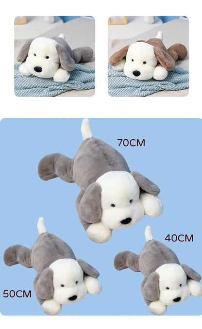 Soft Cute Dog Plushie Stuffed Cartoon Animals Big Ear Puppy Plush Toy Baby Appease Sleep Doll toys for Boy Girl Birthday Gift