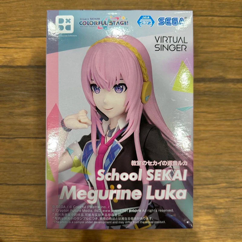 Bandai SEGA Hatsune Miku Kaito Meiko Megurine Luka Kagamine PVC Figures